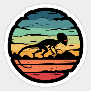 Alien Sunset Sticker